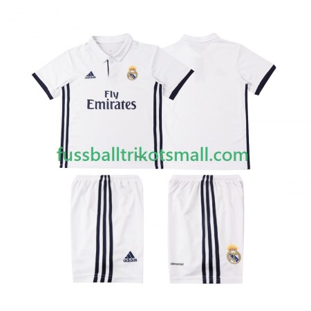 Fußballtrikots Real Madrid 2016 2017 Retro Kinder Kurzarm Heimtrikotsatz kaufen